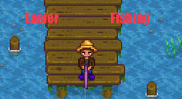 Stardew Valley Easier Fishing v.1.4 mod screenshot