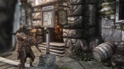 The Elder Scrolls V: Skyrim - Special Edition The Notice Board SE v.1.4 mod screenshot