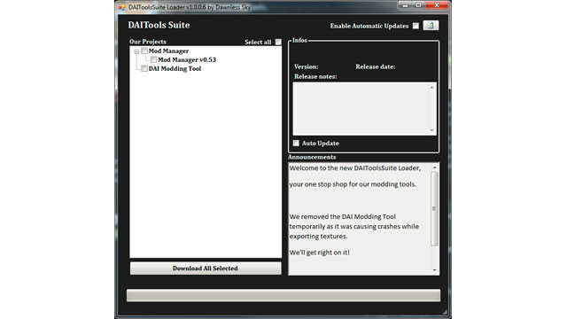 dai mod manager dai mod manager