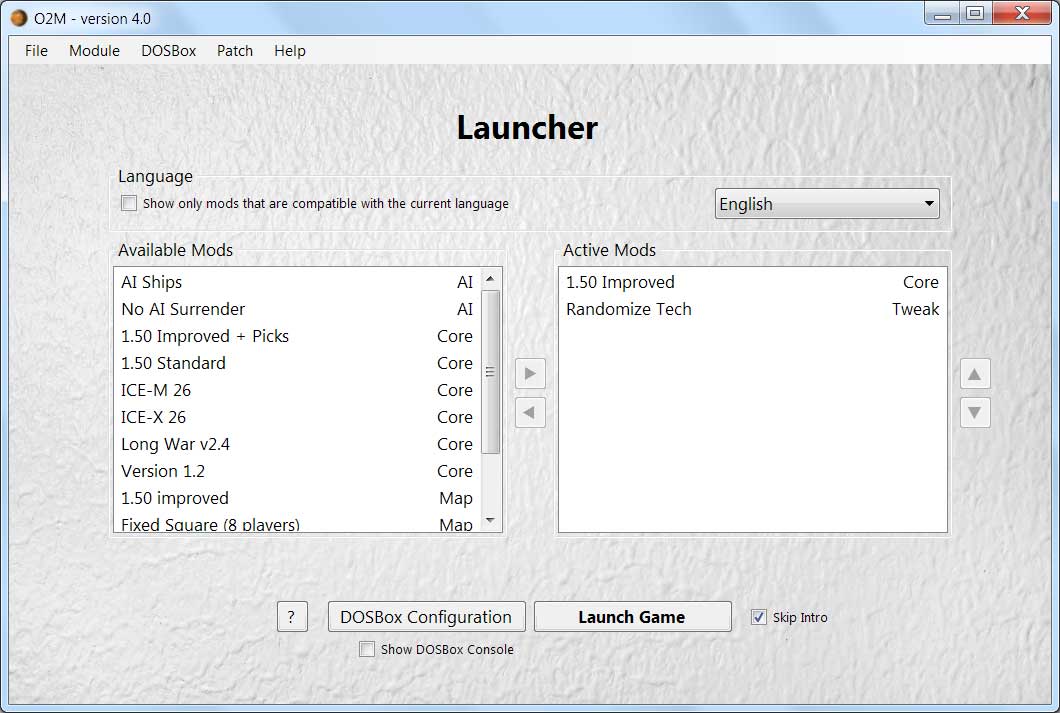 O2M 4.02 screenshot